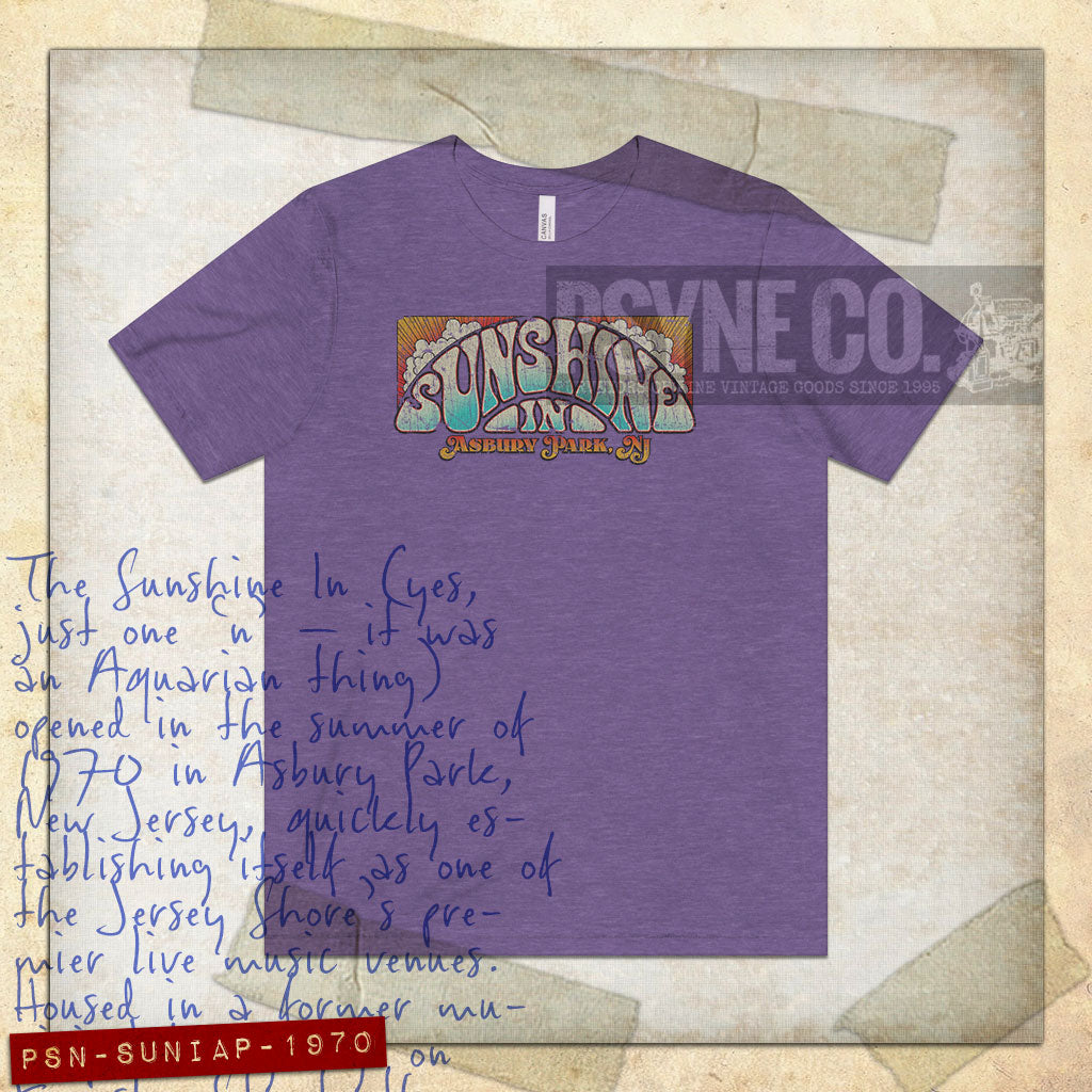 Sunshine In Asbury Park 1970 Vintage Men's T-Shirt