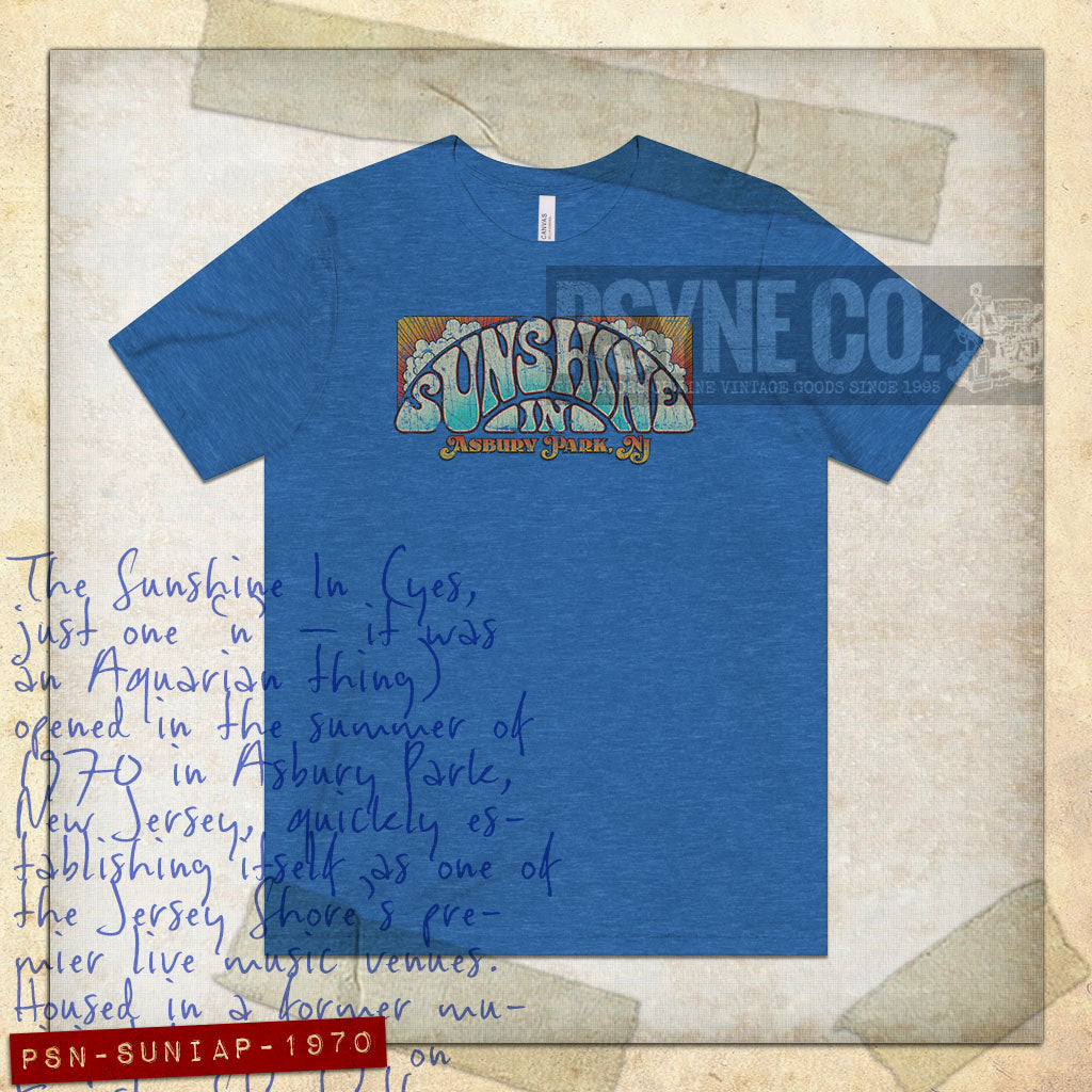 Sunshine In Asbury Park 1970 Vintage Men's T-Shirt