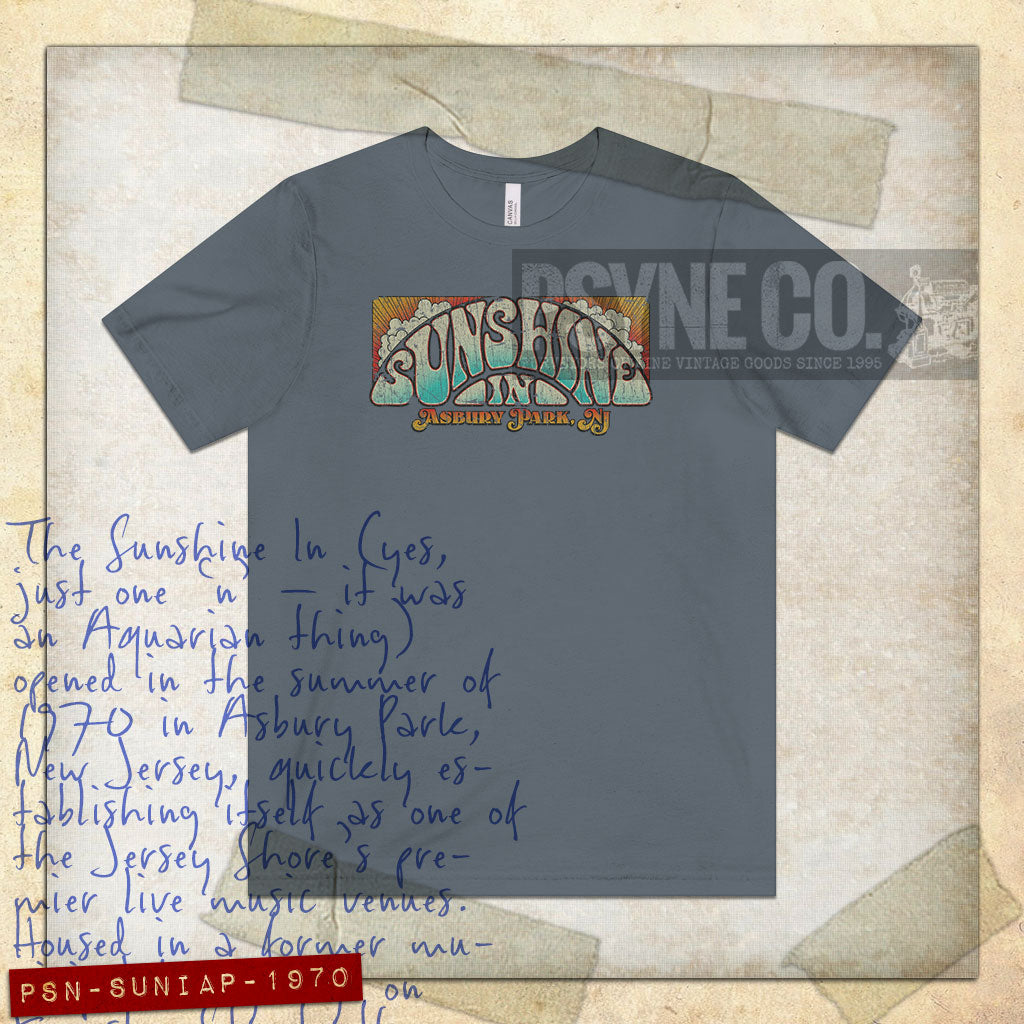 Sunshine In Asbury Park 1970 Vintage Men's T-Shirt
