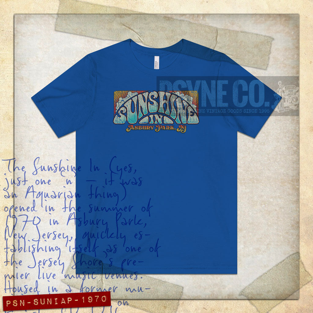 Sunshine In Asbury Park 1970 Vintage Men's T-Shirt