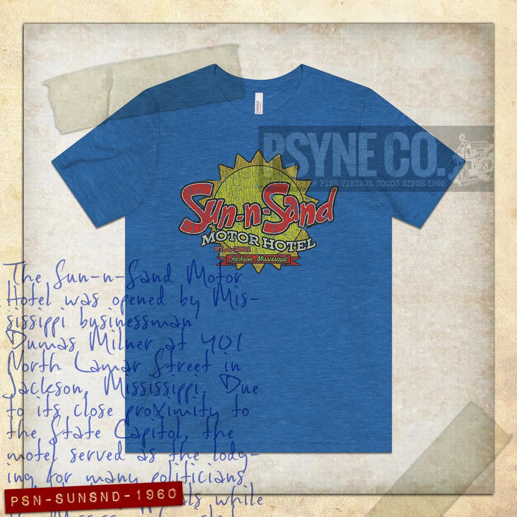 Sun-n-Sand Motor Hotel 1960 Vintage Men's T-Shirt