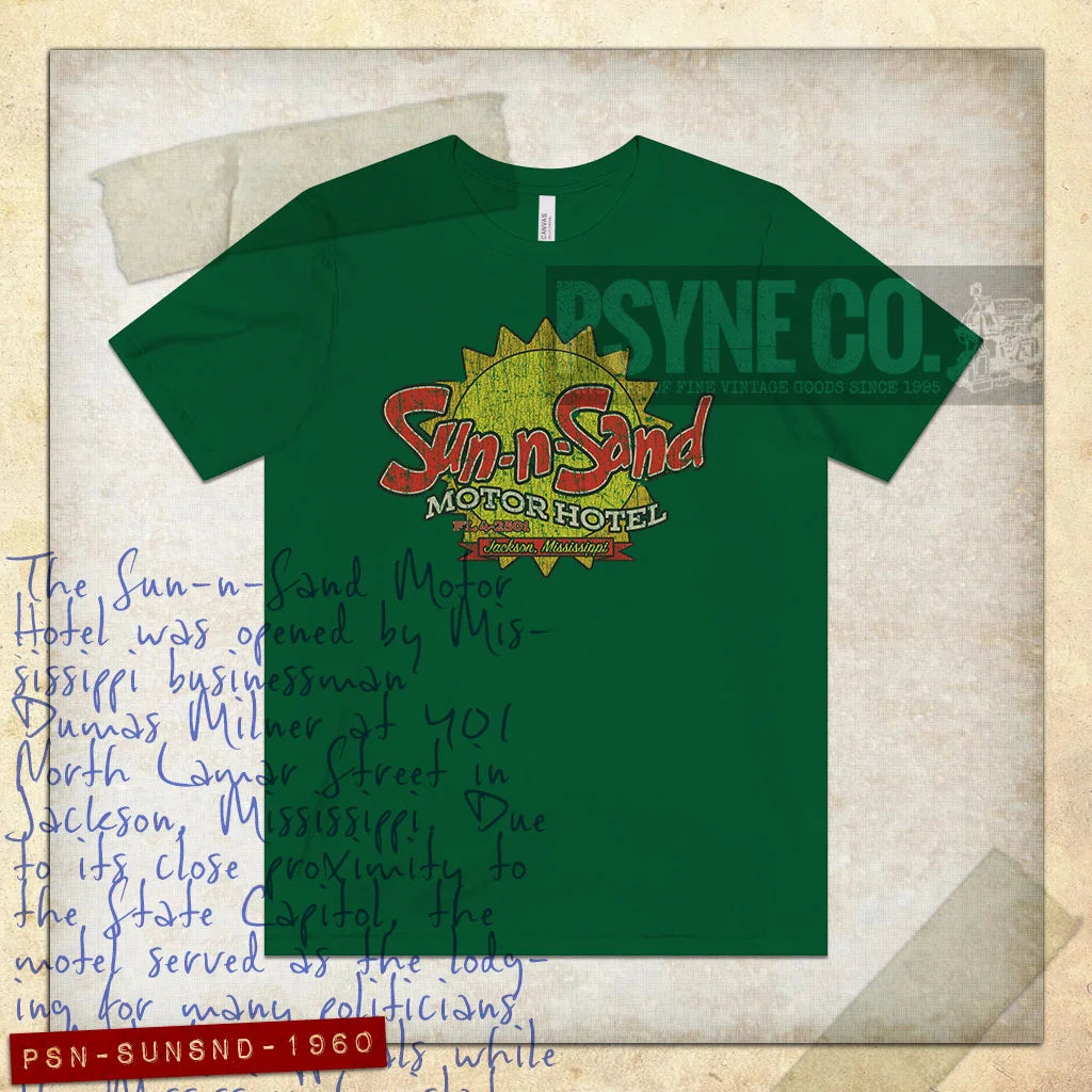 Sun-n-Sand Motor Hotel 1960 Vintage Men's T-Shirt
