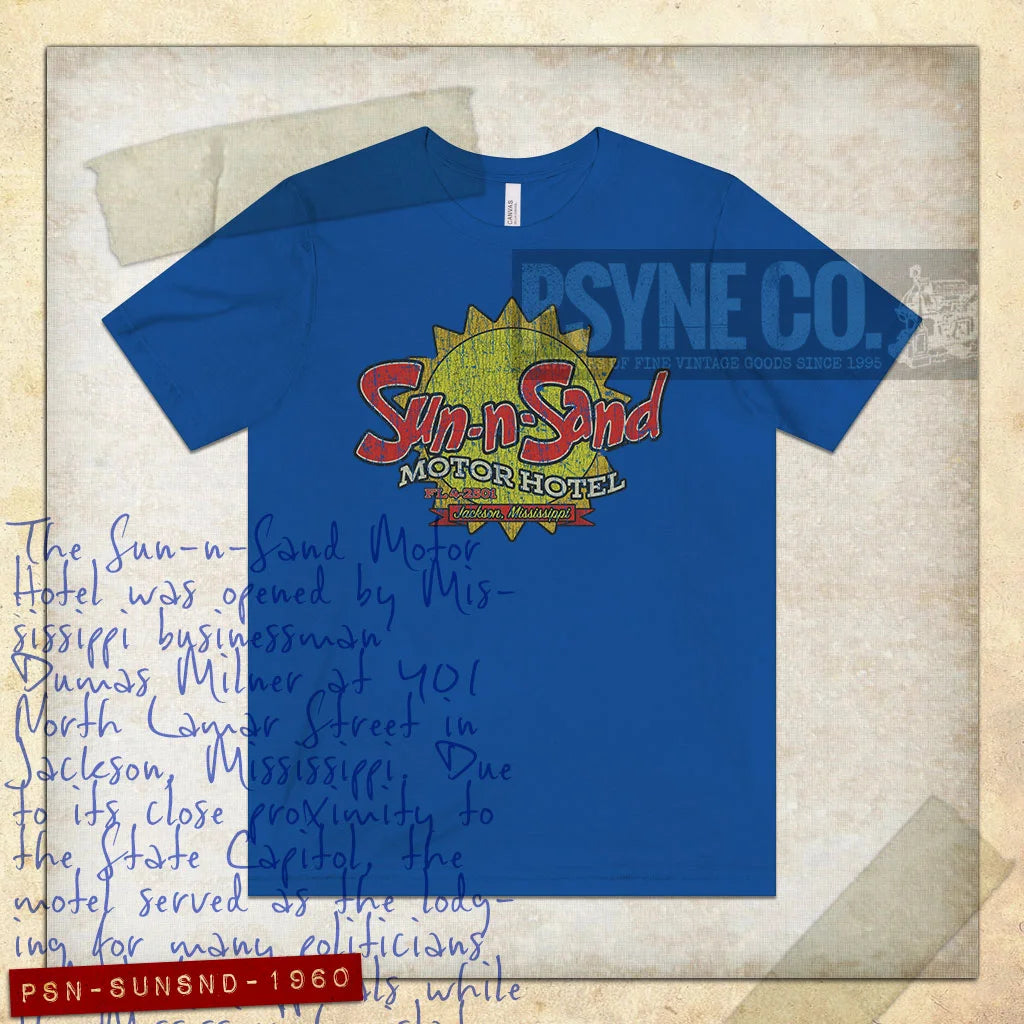 Sun-n-Sand Motor Hotel 1960 Vintage Men's T-Shirt