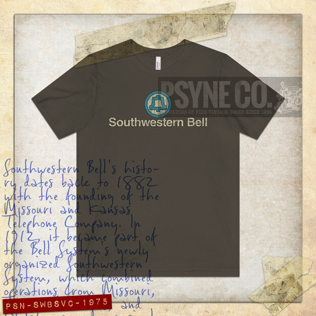 Southwestern Bell Service 1975 F/B Vintage Men’s T-Shirt