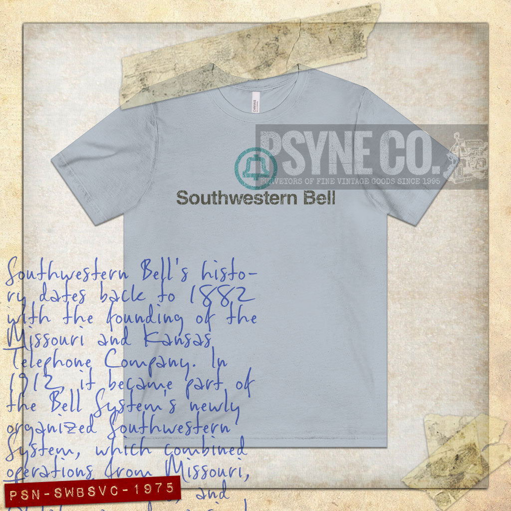 Southwestern Bell Service 1975 F/B Vintage Men’s T-Shirt
