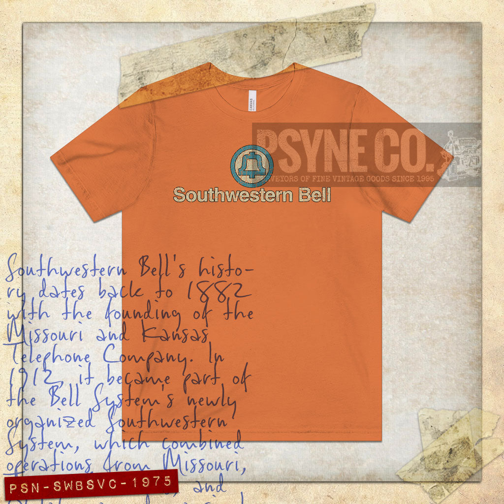 Southwestern Bell Service 1975 F/B Vintage Men’s T-Shirt