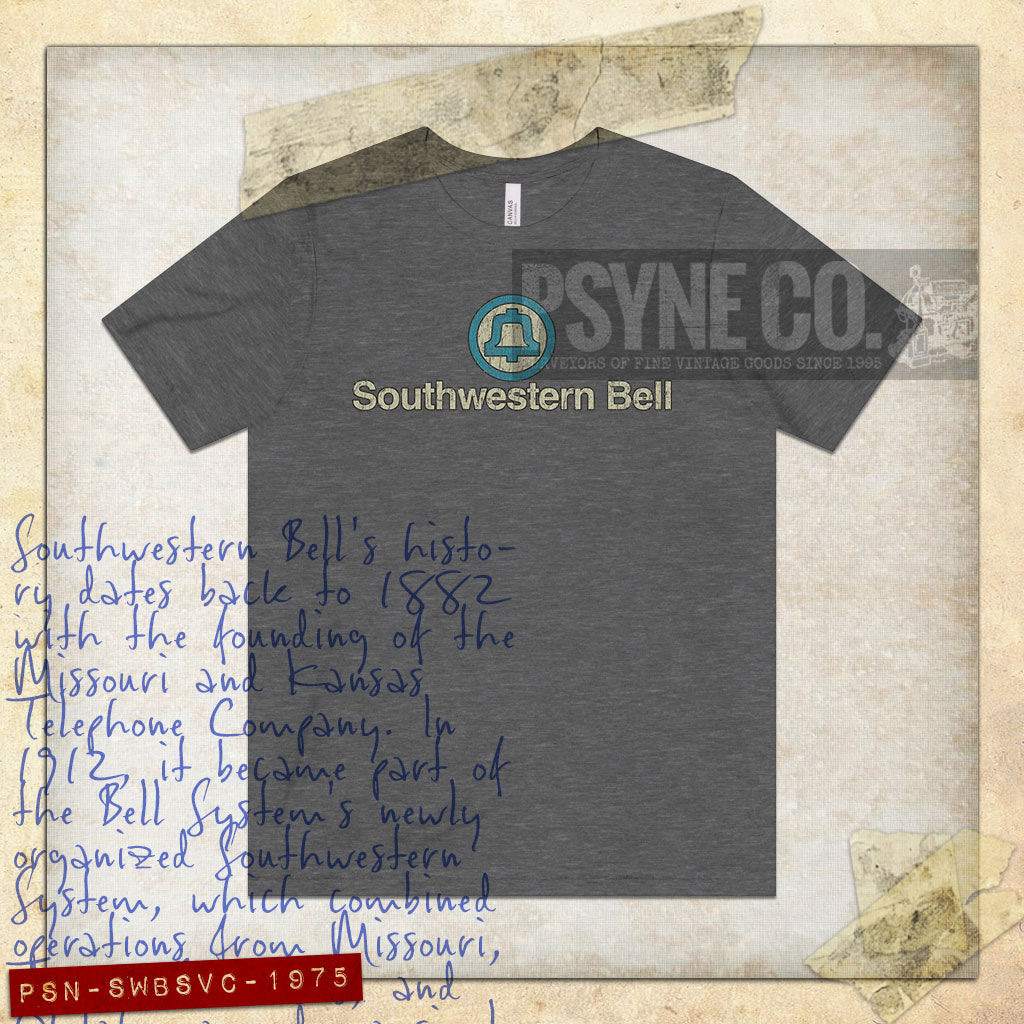 Southwestern Bell Service 1975 F/B Vintage Men’s T-Shirt