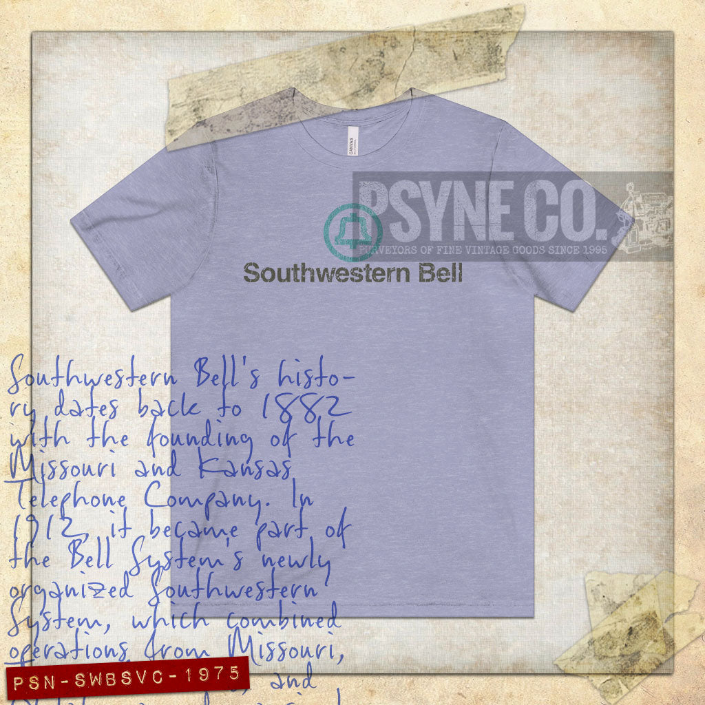 Southwestern Bell Service 1975 F/B Vintage Men’s T-Shirt