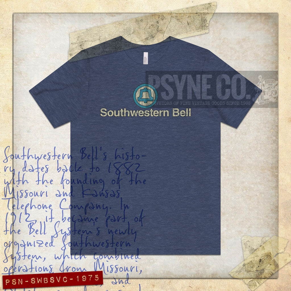 Southwestern Bell Service 1975 F/B Vintage Men’s T-Shirt