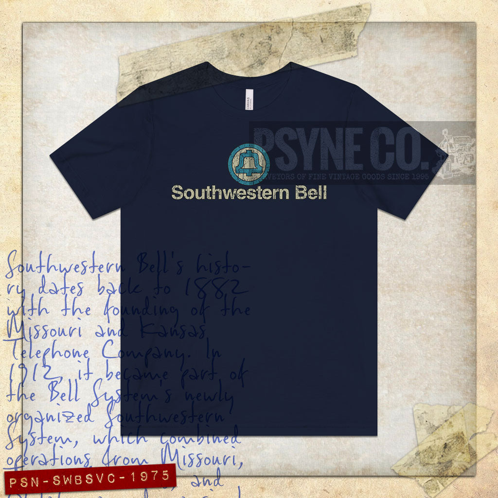 Southwestern Bell Service 1975 F/B Vintage Men’s T-Shirt