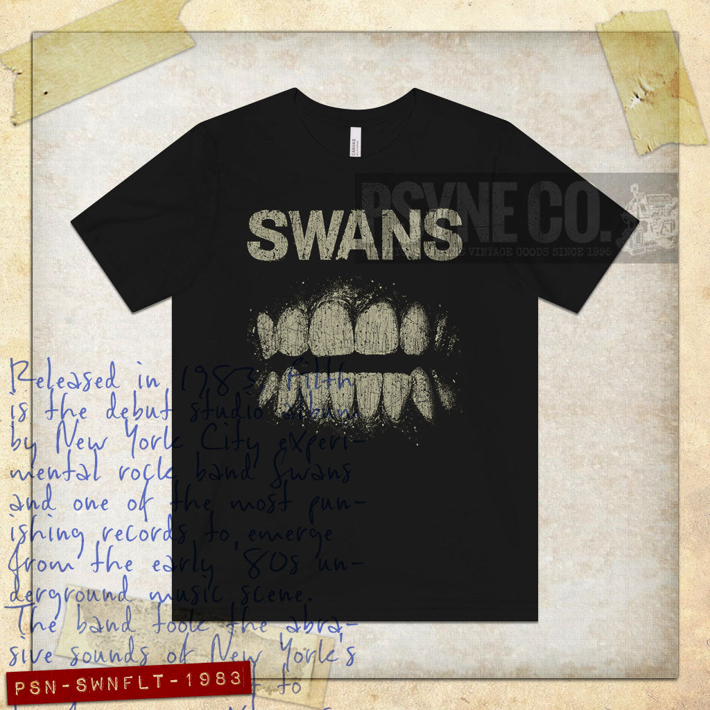 Swans Filth 1983 Vintage Men's T-Shirt