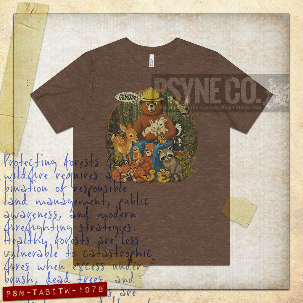 Remember There Are Babes in the Woods 1978 Vintage Men’s T-Shirt