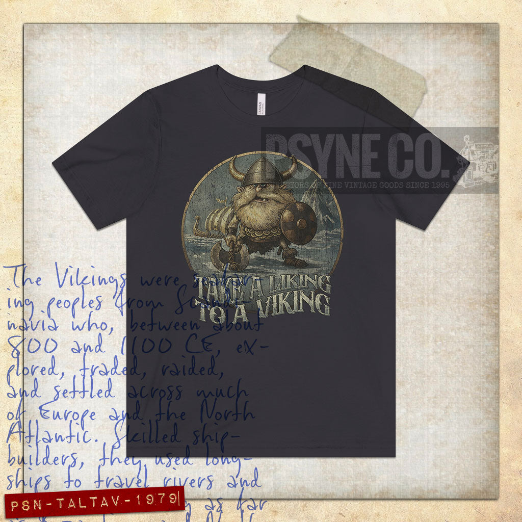 Take a Liking to a Viking 1979 Vintage Men's T-Shirt