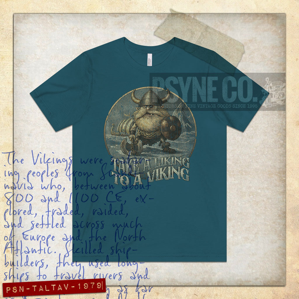Take a Liking to a Viking 1979 Vintage Men's T-Shirt