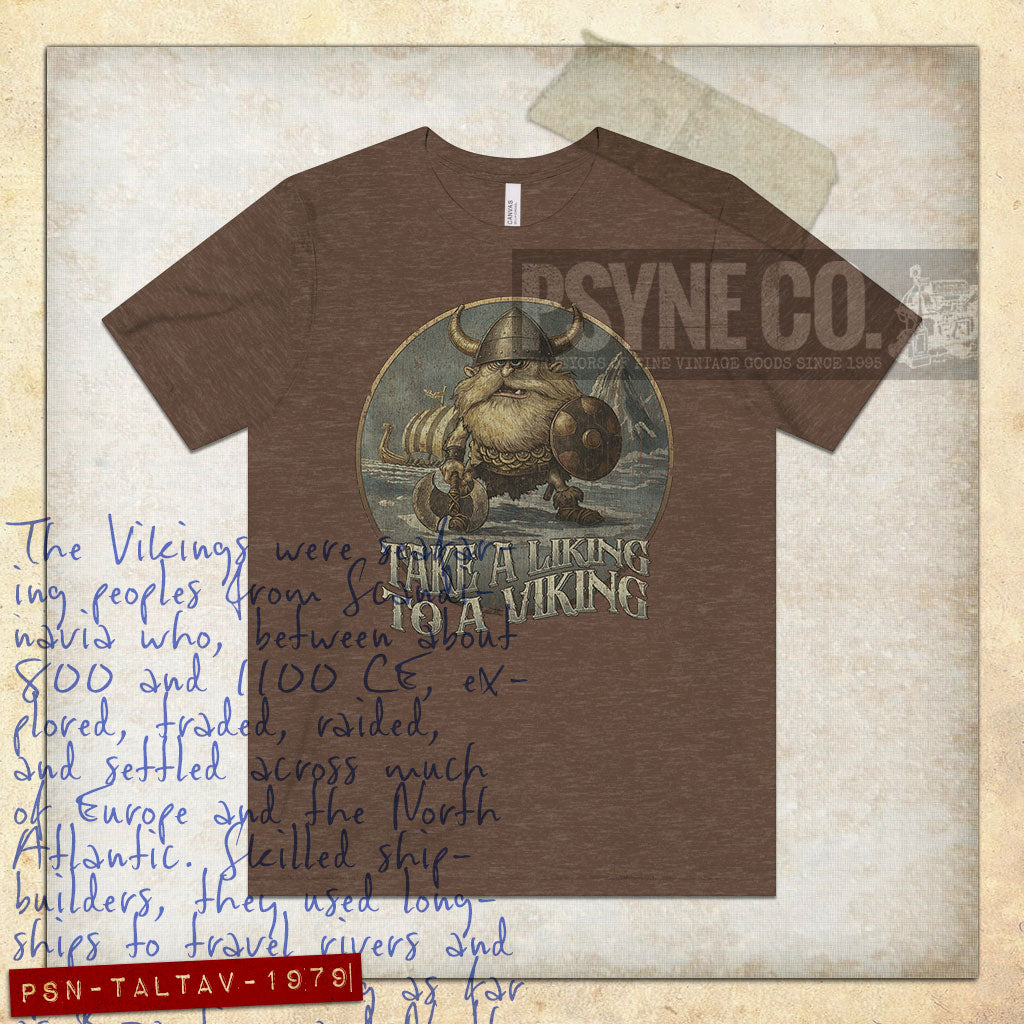 Take a Liking to a Viking 1979 Vintage Men's T-Shirt