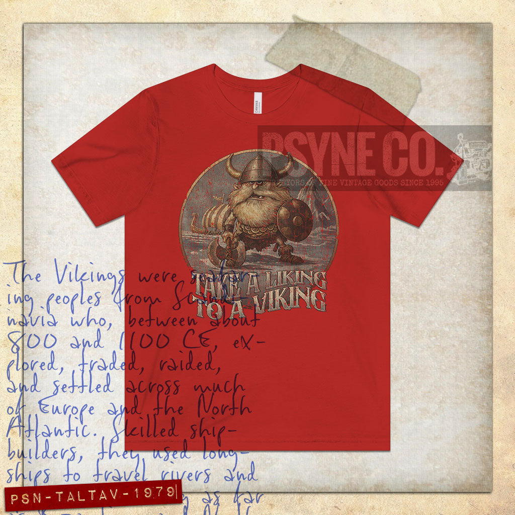Take a Liking to a Viking 1979 Vintage Men's T-Shirt