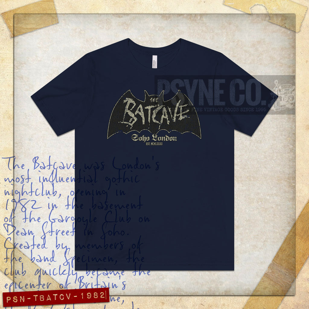 The Batcave Soho London 1982 Vintage Men’s T-Shirt