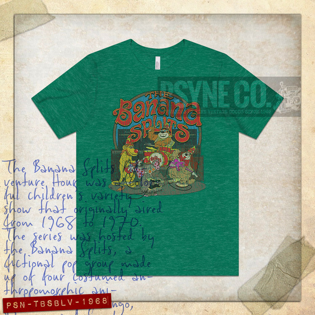 The Banana Splits Band Live 1968 Vintage Men's T-Shirt