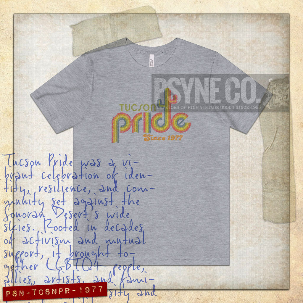 Tucson Pride 1977 Vintage Men's T-Shirt