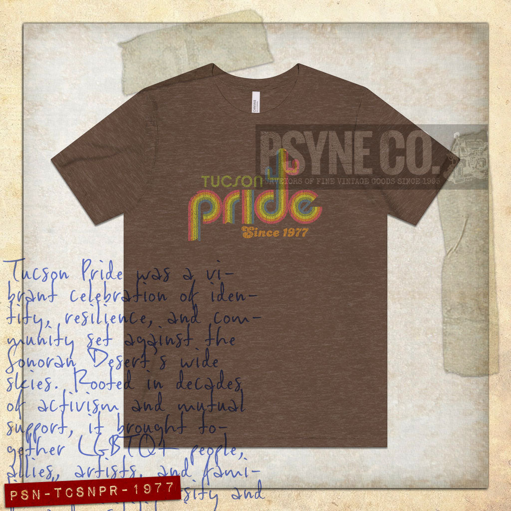 Tucson Pride 1977 Vintage Men's T-Shirt