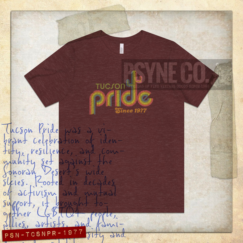 Tucson Pride 1977 Vintage Men's T-Shirt