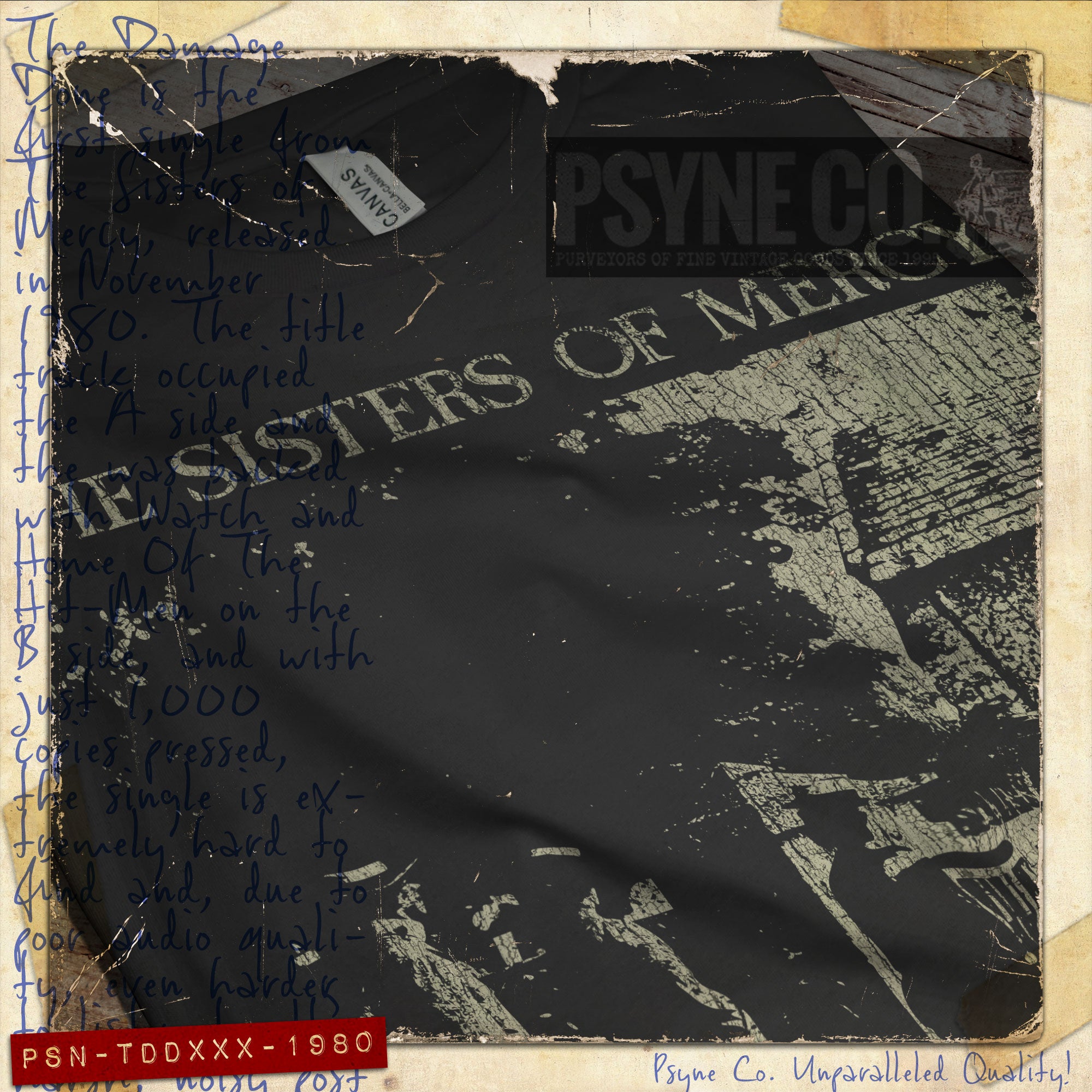 The Damage Done 1980 Vintage Men's T-Shirt