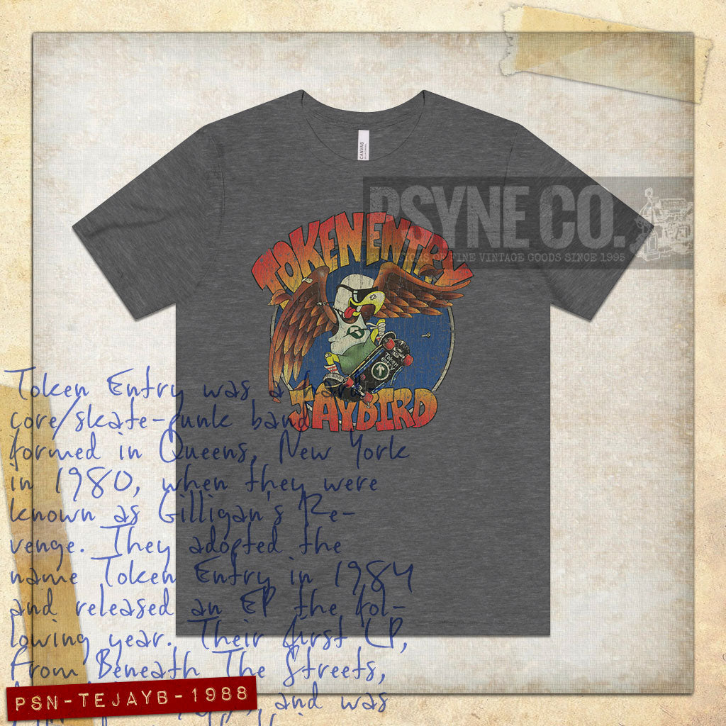 Token Entry Jaybird 1988 Vintage Men's T-Shirt