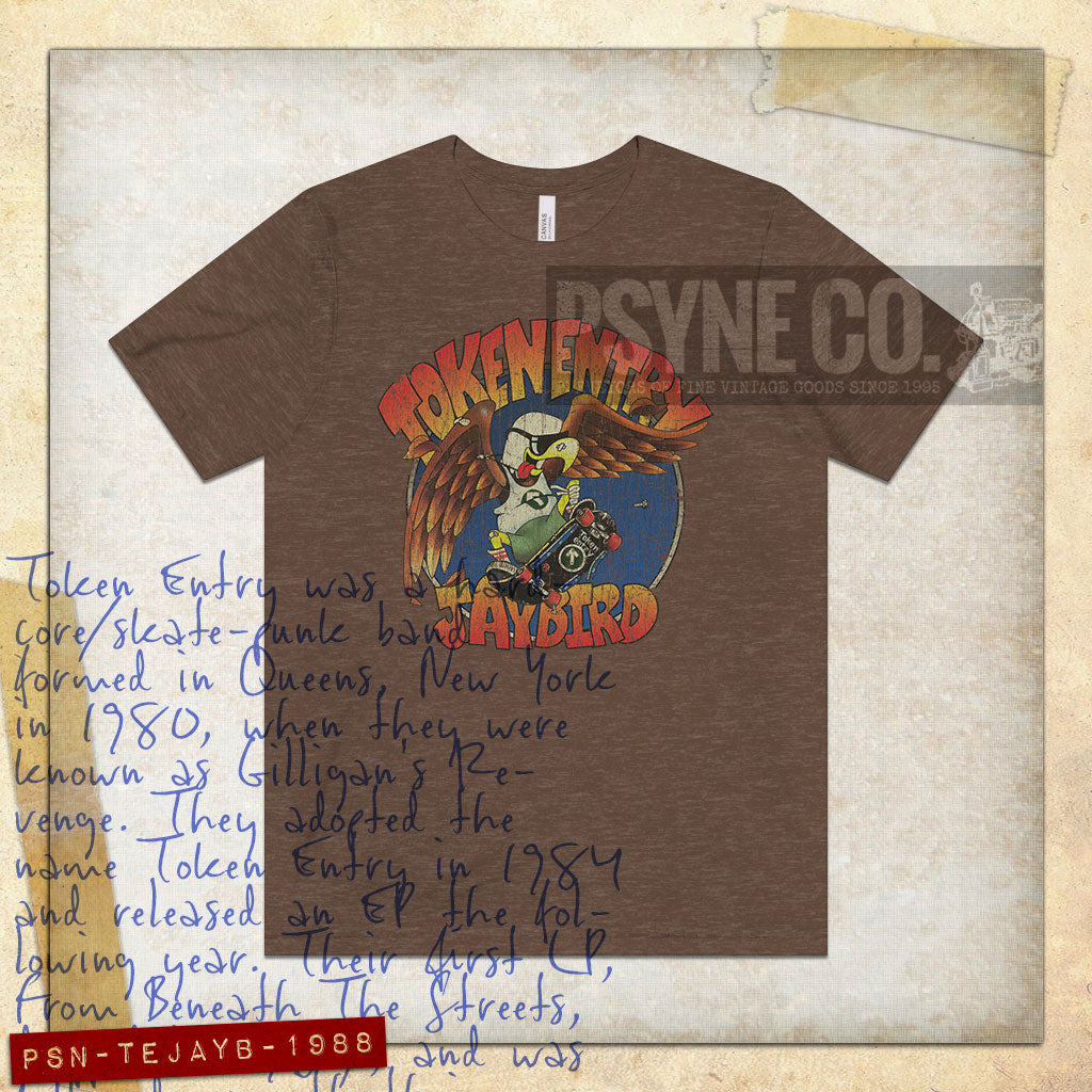 Token Entry Jaybird 1988 Vintage Men's T-Shirt