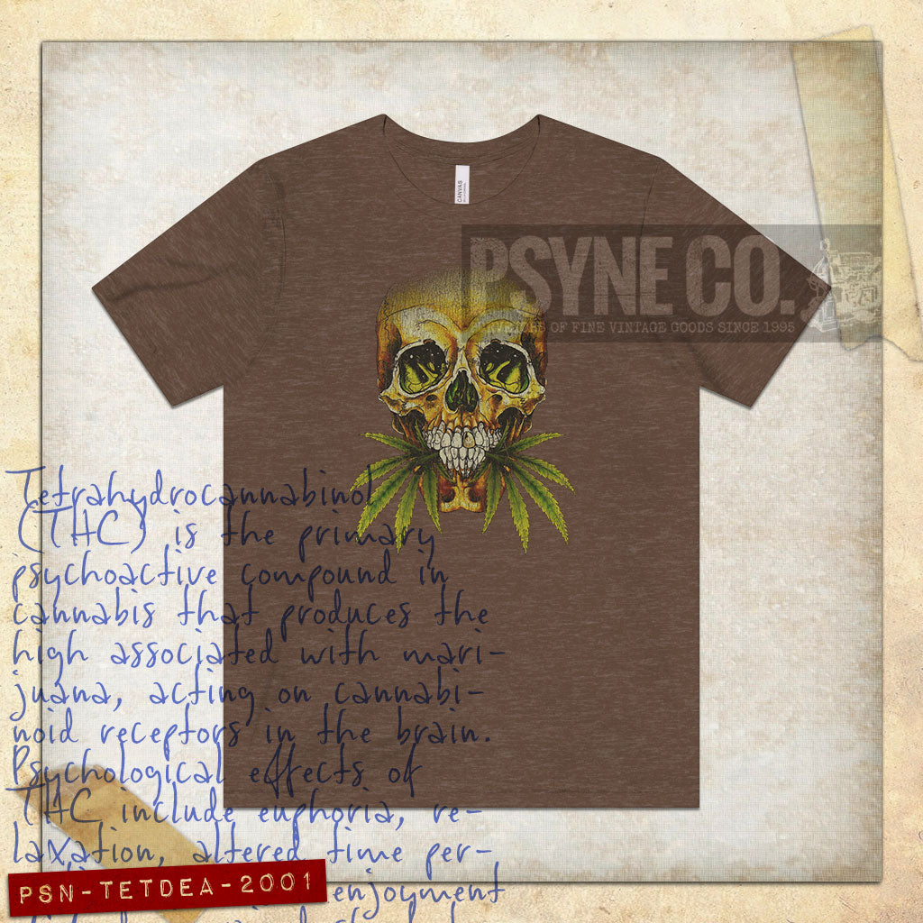 Tetrahydrocannabinol Death 2001 Vintage Men's T-Shirt