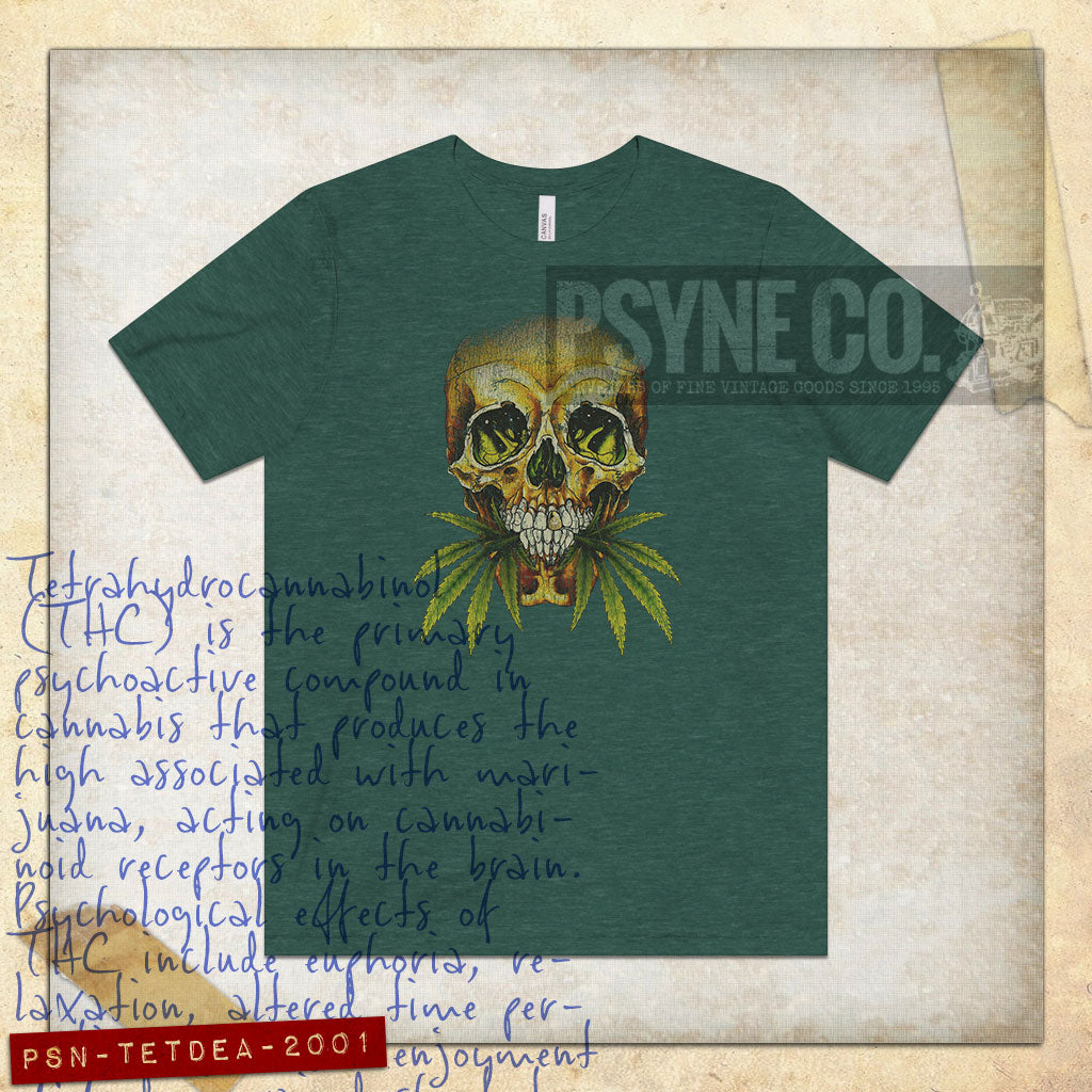 Tetrahydrocannabinol Death 2001 Vintage Men's T-Shirt