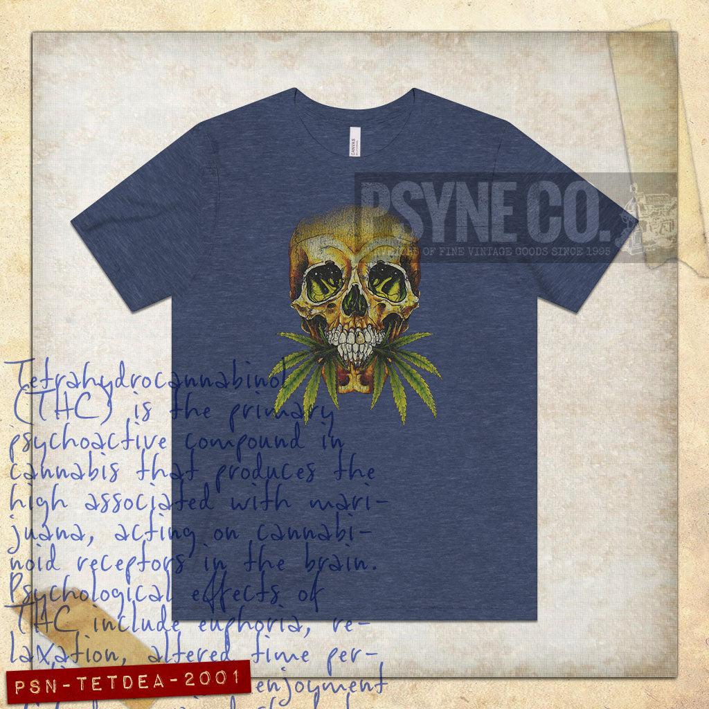 Tetrahydrocannabinol Death 2001 Vintage Men's T-Shirt