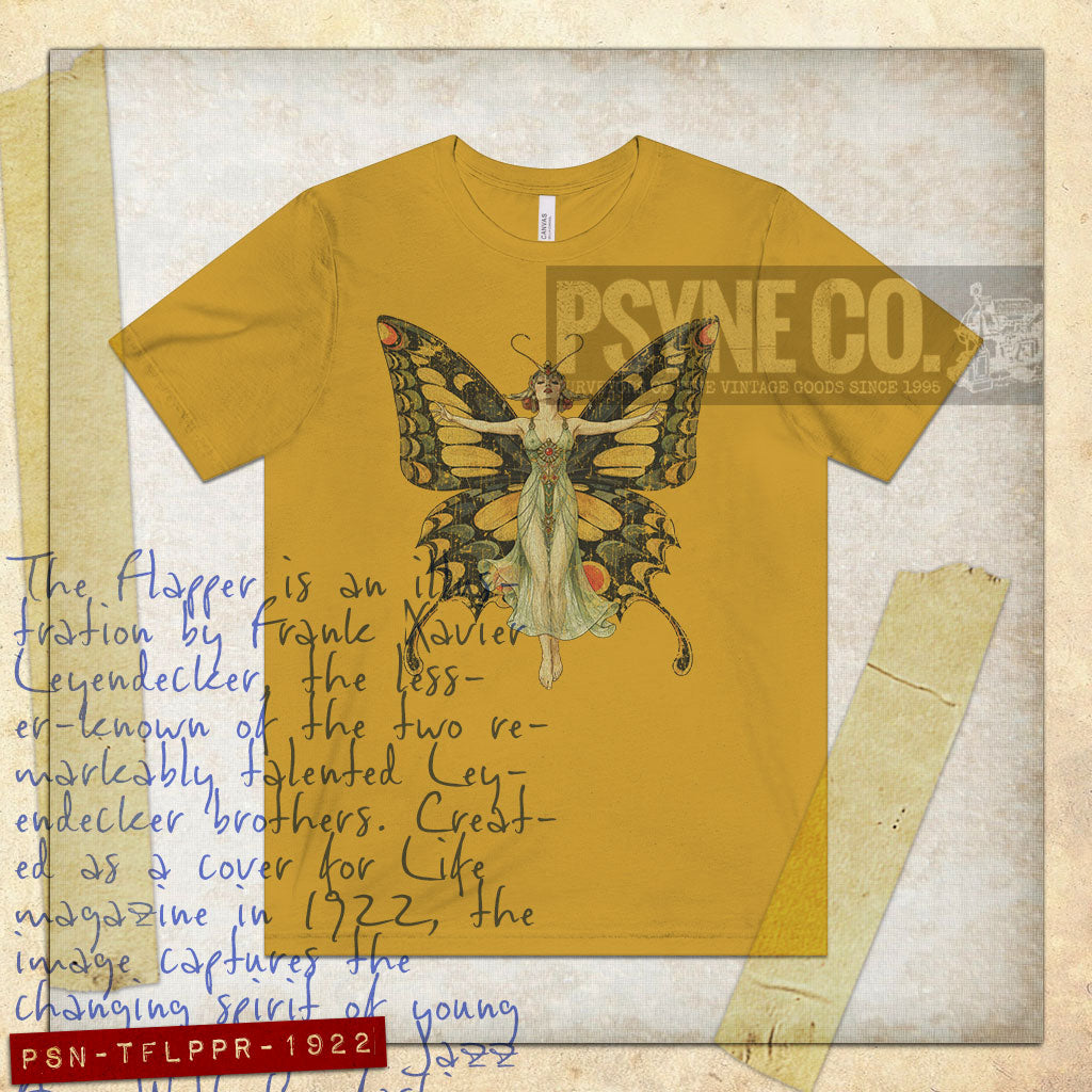 The Flapper 1922 Vintage Men's T-Shirt
