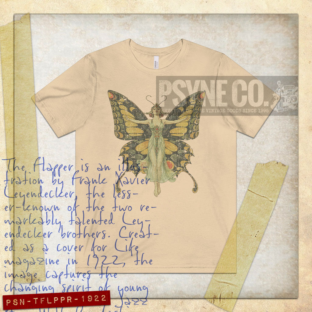 The Flapper 1922 Vintage Men's T-Shirt