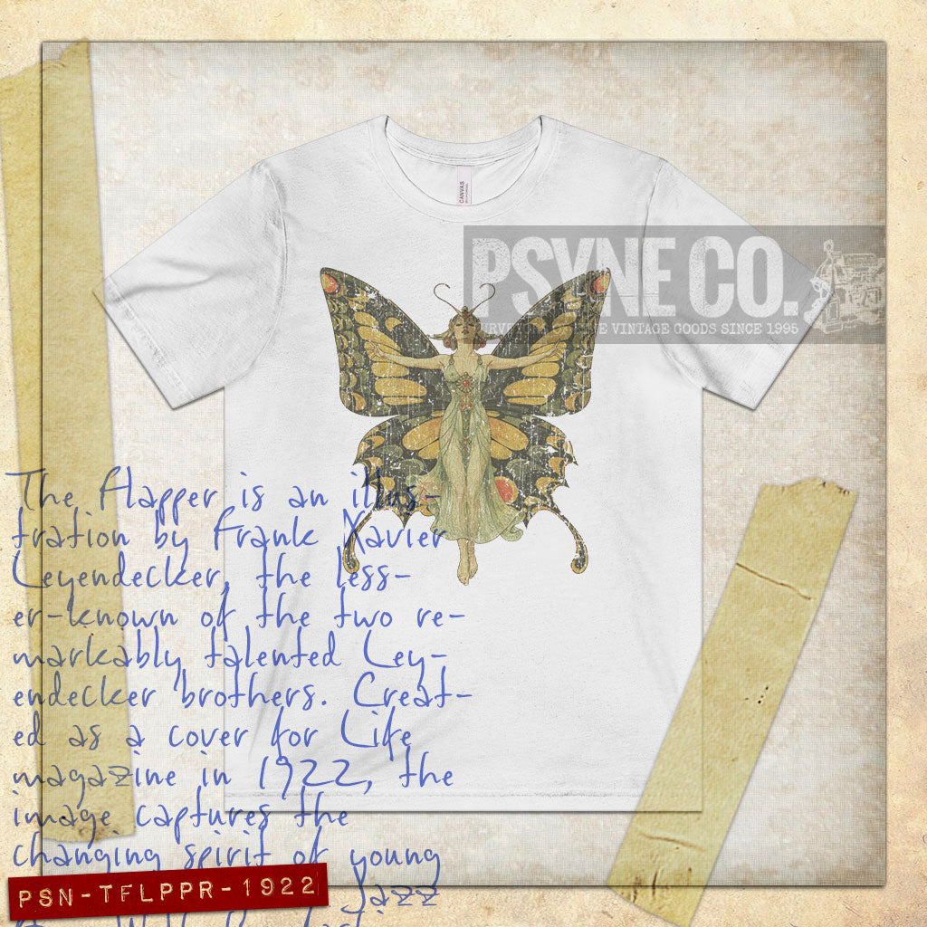 The Flapper 1922 Vintage Men's T-Shirt