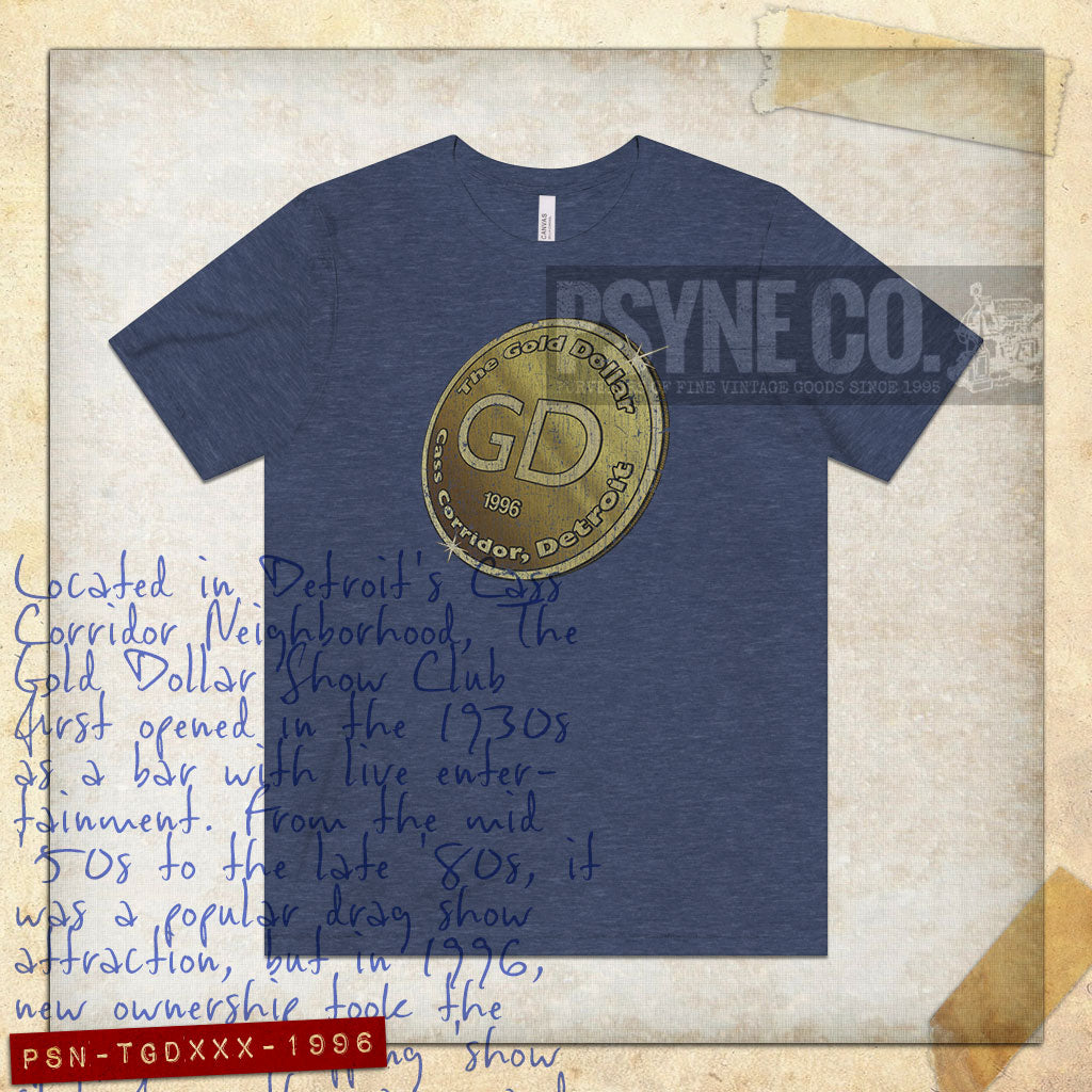 The Gold Dollar 1996 Vintage Men's T-Shirt