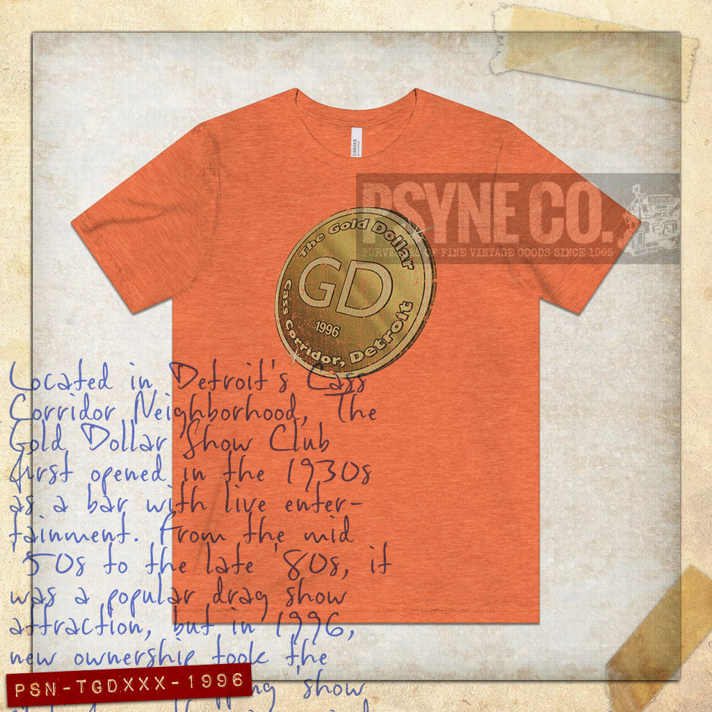 The Gold Dollar 1996 Vintage Men's T-Shirt