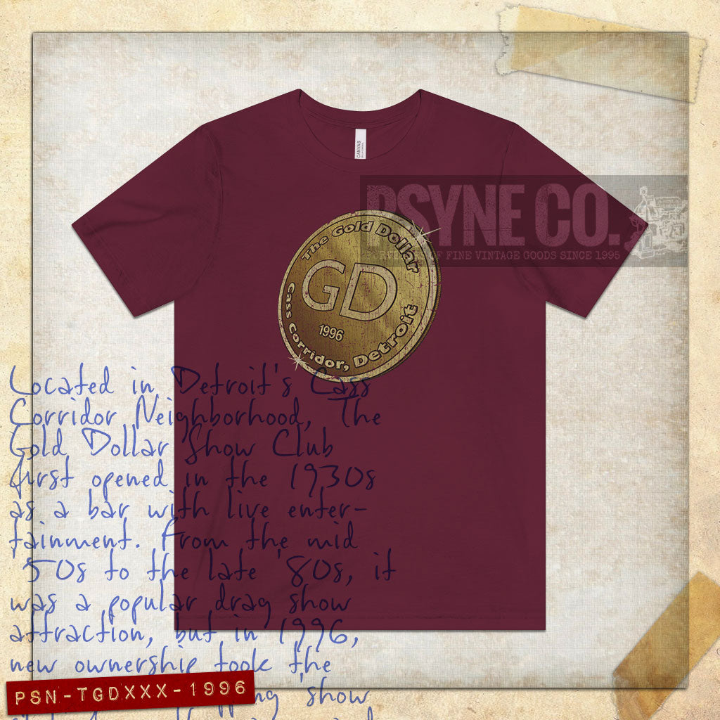 The Gold Dollar 1996 Vintage Men's T-Shirt