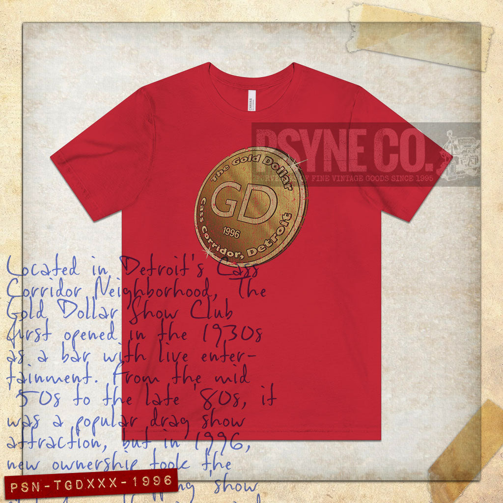 The Gold Dollar 1996 Vintage Men's T-Shirt