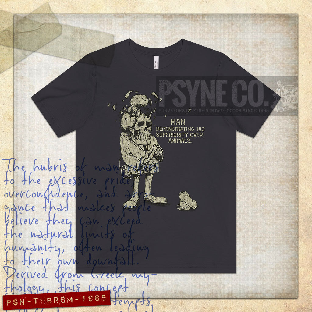The Hubris of Man 1965 Vintage Men's T-Shirt