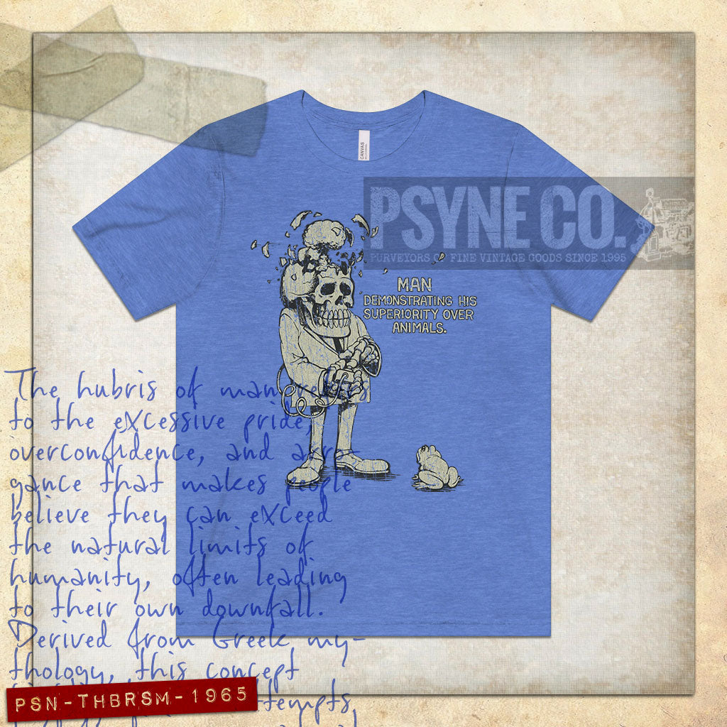 The Hubris of Man 1965 Vintage Men's T-Shirt