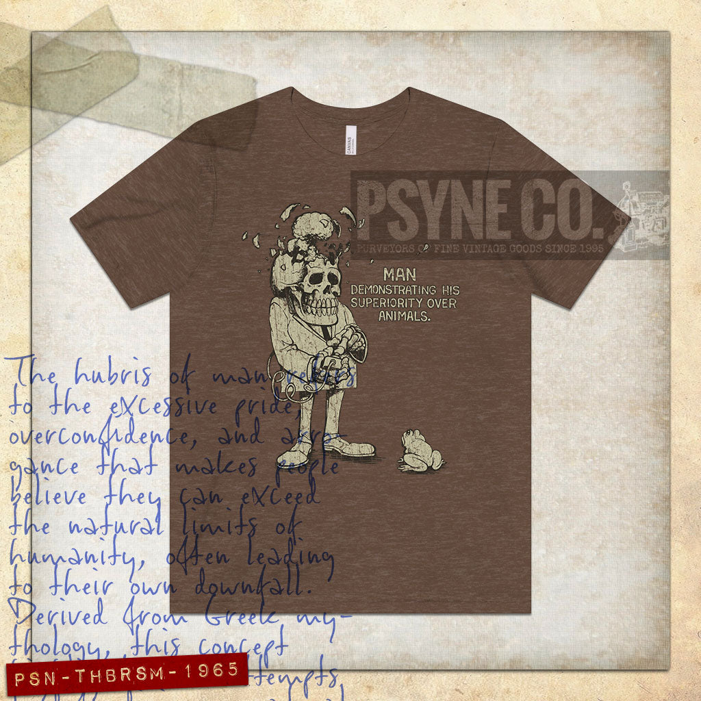 The Hubris of Man 1965 Vintage Men's T-Shirt