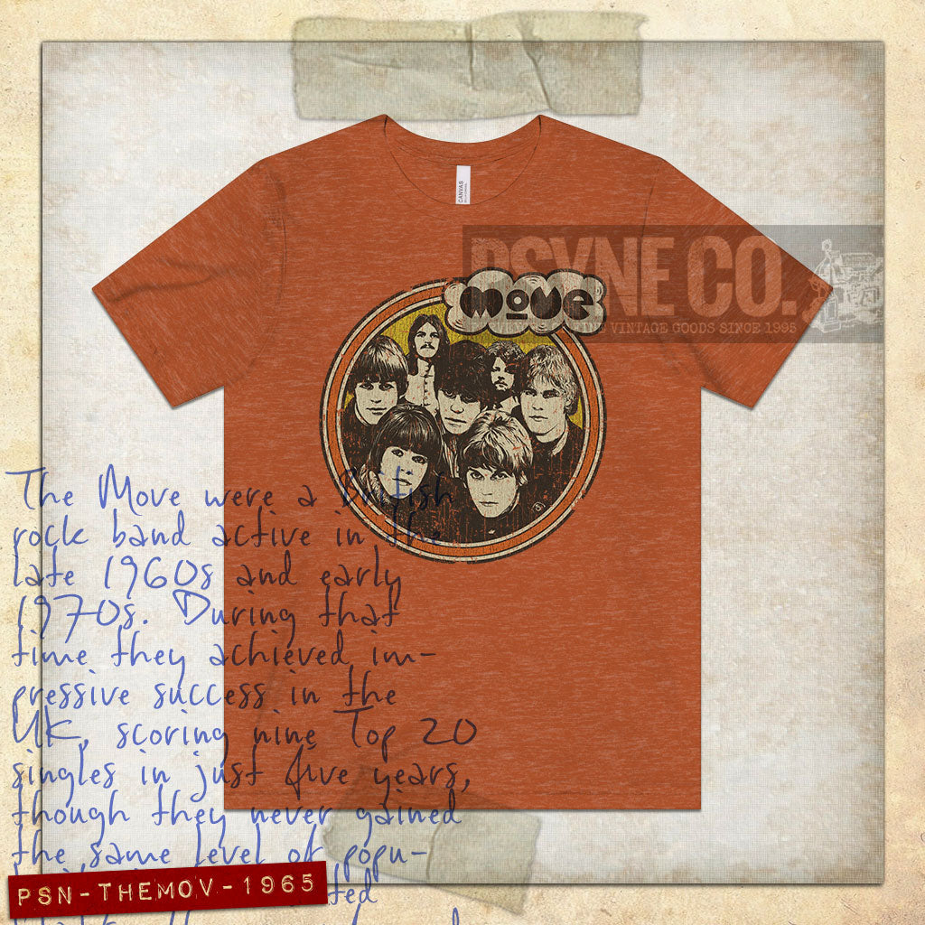 The Move 1965 Vintage Men's T-Shirt