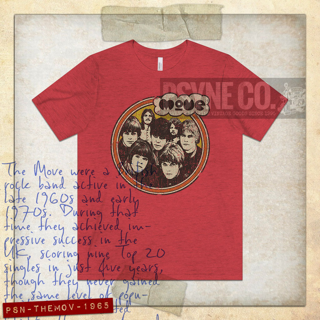 The Move 1965 Vintage Men's T-Shirt