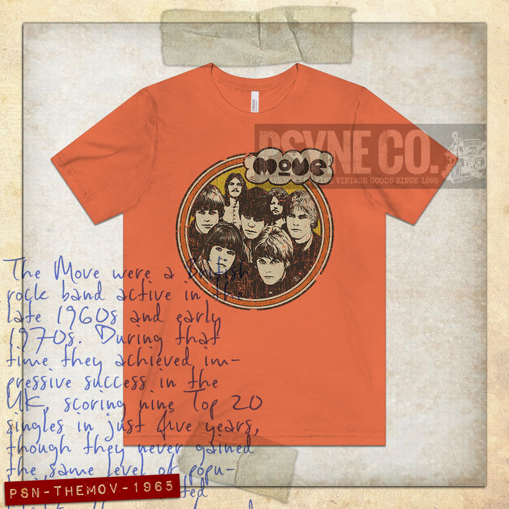 The Move 1965 Vintage Men's T-Shirt