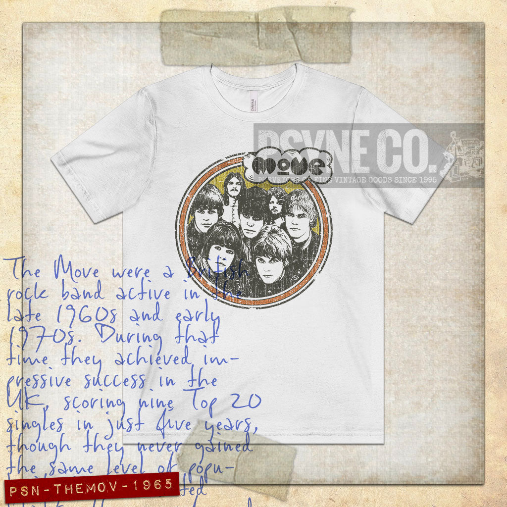 The Move 1965 Vintage Men's T-Shirt