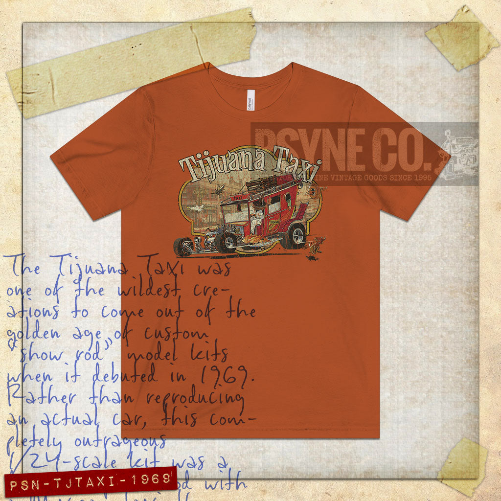 Tijuana Taxi 1969 Vintage Men's T-Shirt
