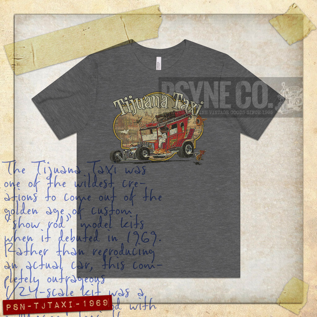 Tijuana Taxi 1969 Vintage Men's T-Shirt
