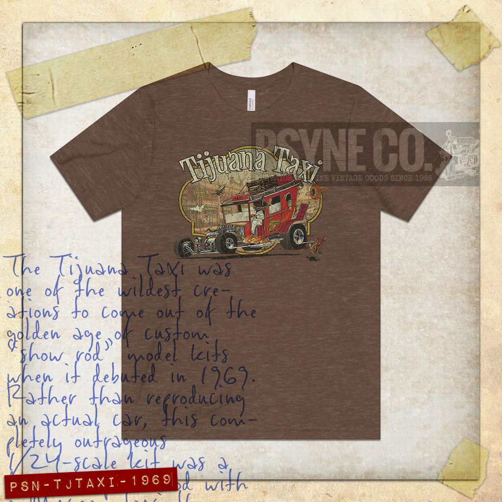 Tijuana Taxi 1969 Vintage Men's T-Shirt