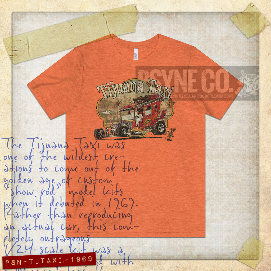 Tijuana Taxi 1969 Vintage Men's T-Shirt