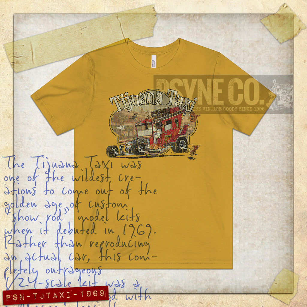 Tijuana Taxi 1969 Vintage Men's T-Shirt